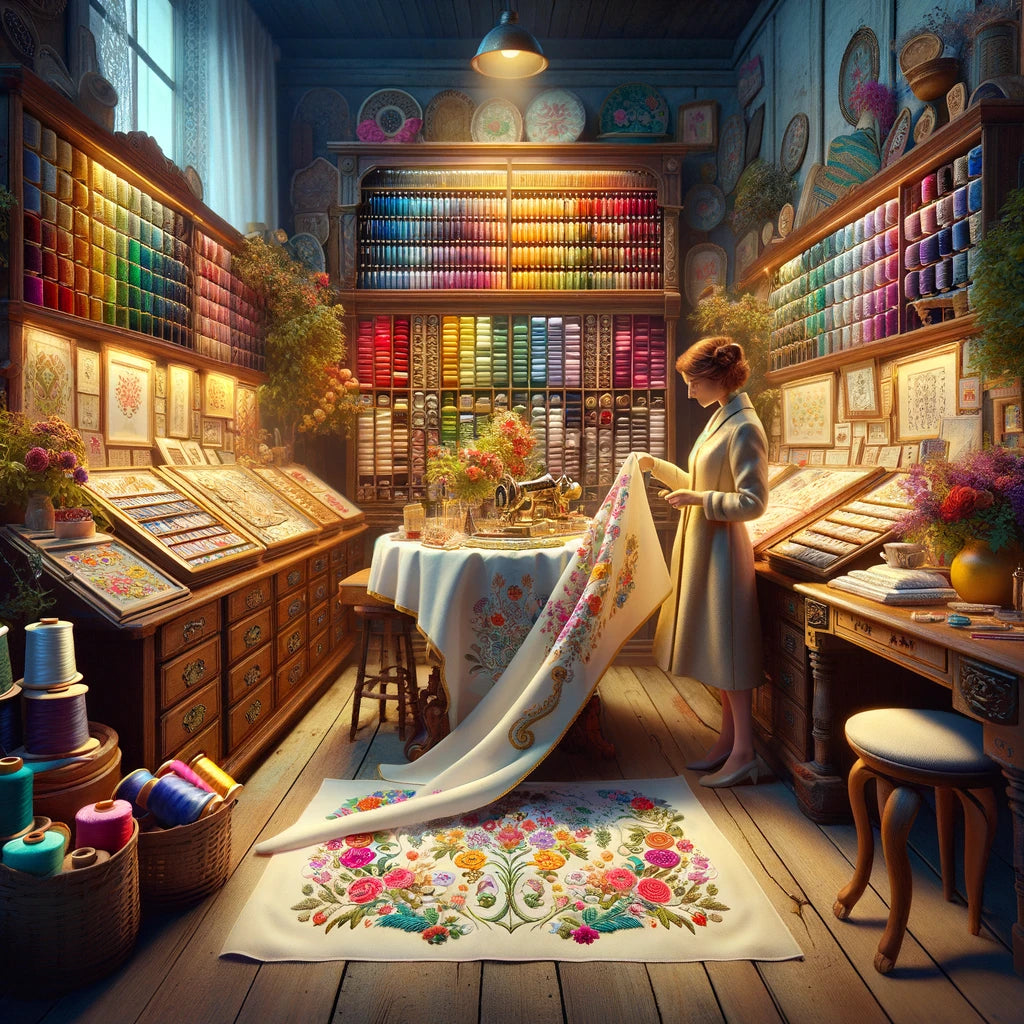 Colorfast Threads for Lasting Embroidery on Linen – BlueFlowerCo