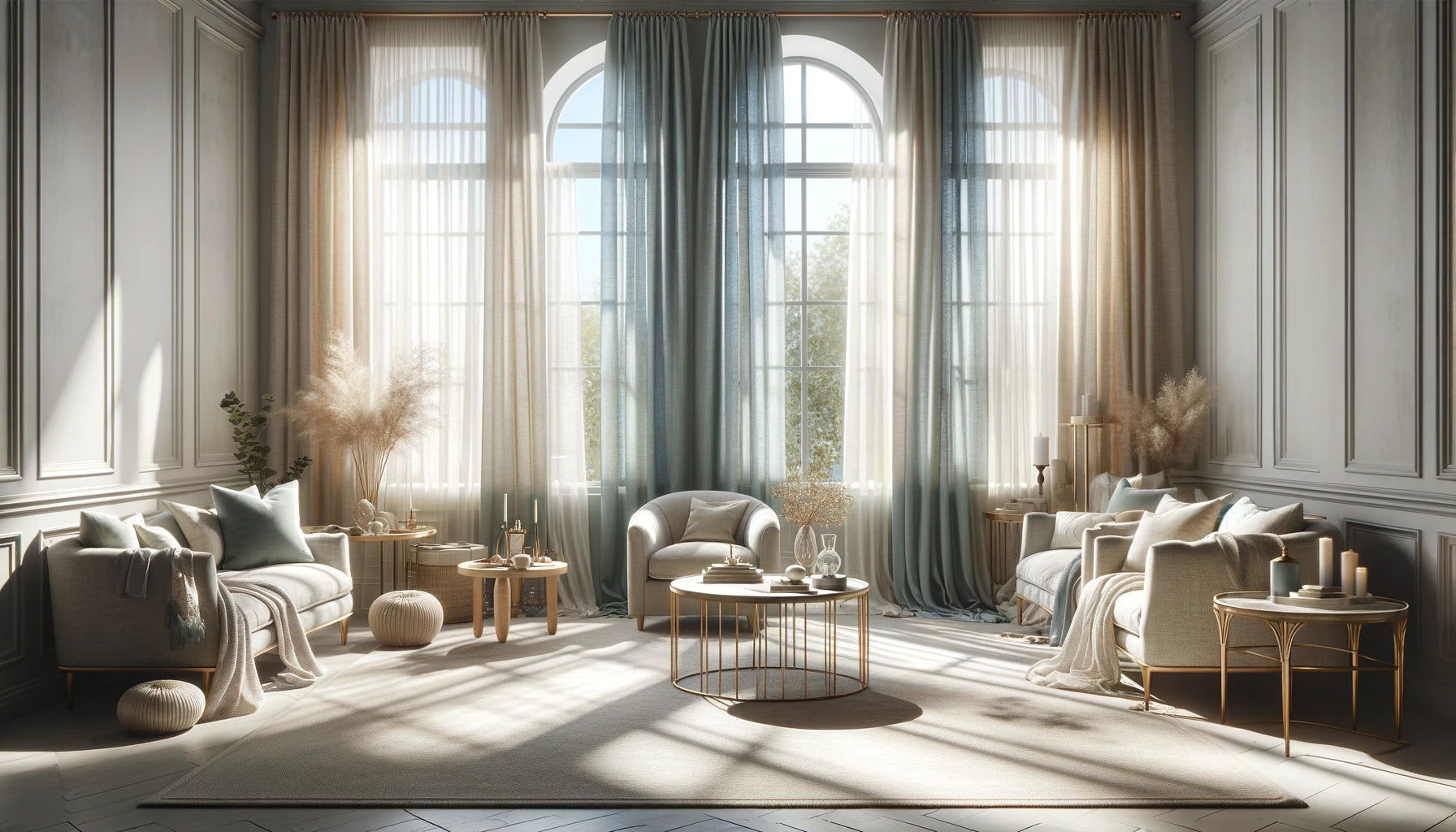 How Linen Curtain Colors Can Transform Your Room's Atmosphere
