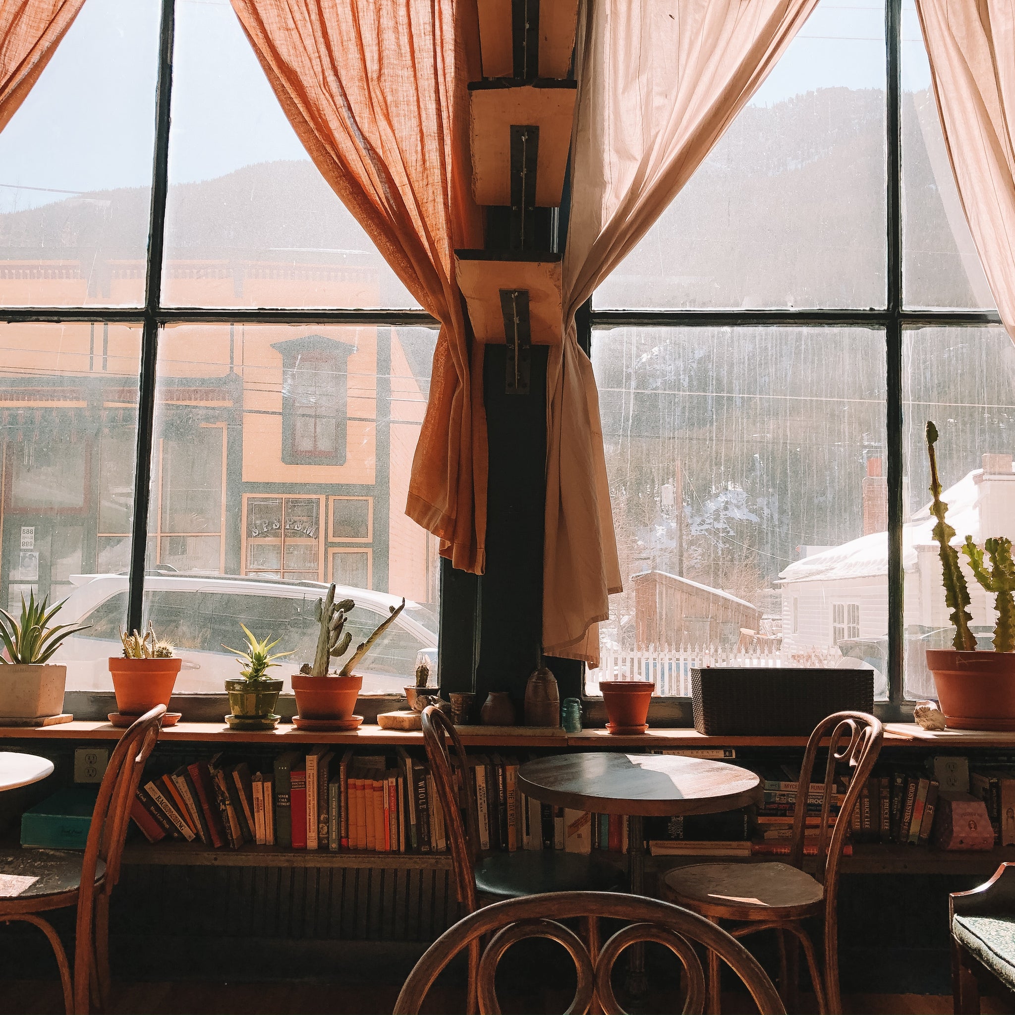 Linen Cafe Curtains